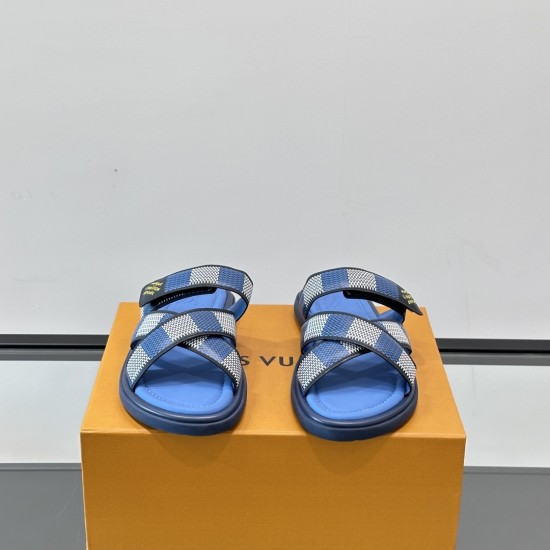 replica VENICE MULES IN BLUE - LVS103 UK