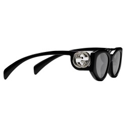 CAT-EYE FRAME SUNGLASSES IN BLACK GG1691S - SG172 UK