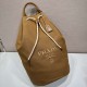 replica DRAWSTRING BACKPACK IN BROWN UK