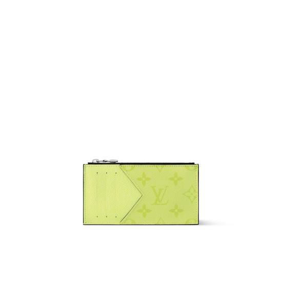 replica COIN CARD HOLDER LEMON YELLOW MONOGRAM CANVAS M14109 UK
