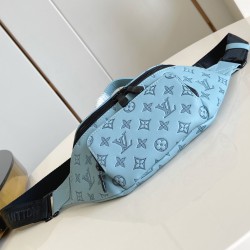 RUSH BUMBAG SKY BLUE MONOGRAM SHADOW M14782 UK