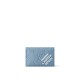 replica SLIM CARD HOLDER BLUE MONOGRAM HERITAGE CANVAS M14817 UK