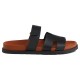 Replica Hermes 11729 HFR#17256 Buddha Luxury Replica Chypre Sandals In Black - Hs115 Uk - 11729 - Buddha Luxury