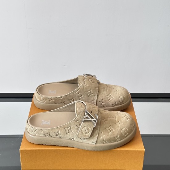 replica EASY MULES IN BEIGE - LVS105 UK