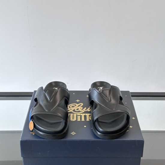 replica OASIS MULES IN BLACK CALF LEATHER - LVS108 UK