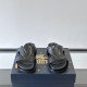 replica OASIS MULES IN BLACK CALF LEATHER - LVS108 UK