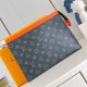 replica POCHETTE VOYAGE MM SUNRISE ORANGE MONOGRAM ECLIPSE CANVAS M26031 UK