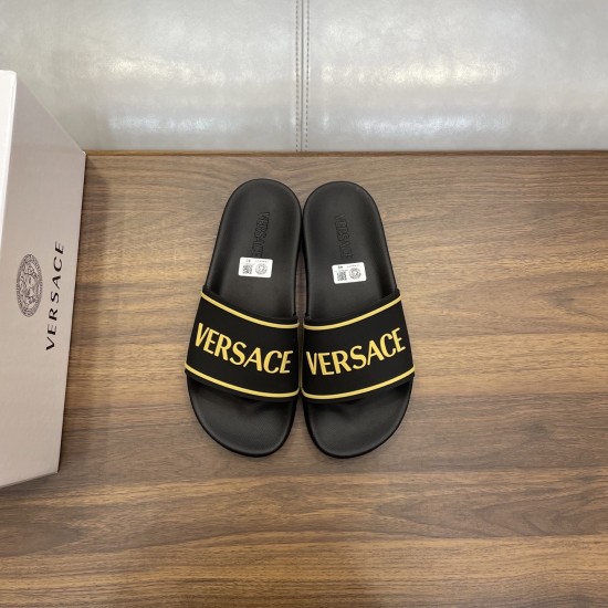 replica LOGO SLIDERS IN BLACK - VSS13 UK