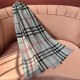 Replica Wide Check Wool Scarf Uk