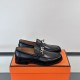 replica KARL LOAFERS IN BLACK - H263 UK