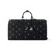 replica KEEPALL BANDOULIERE 50 BAG BLACK BLASON DENIM M13966 UK