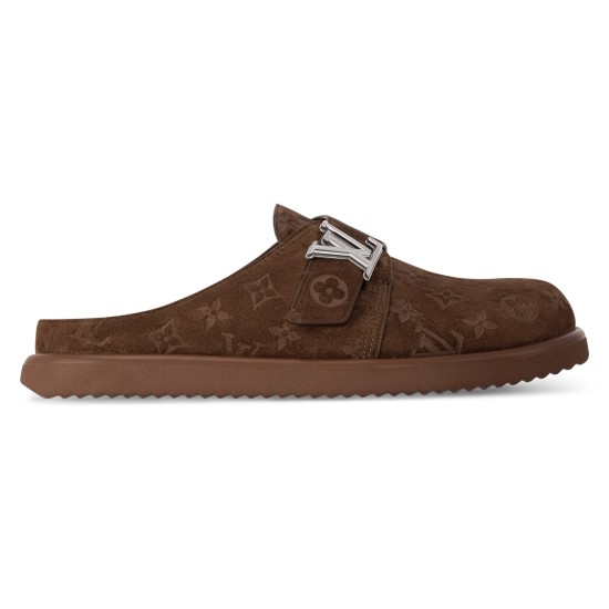 replica EASY MULES IN BROWN - LVS106 UK