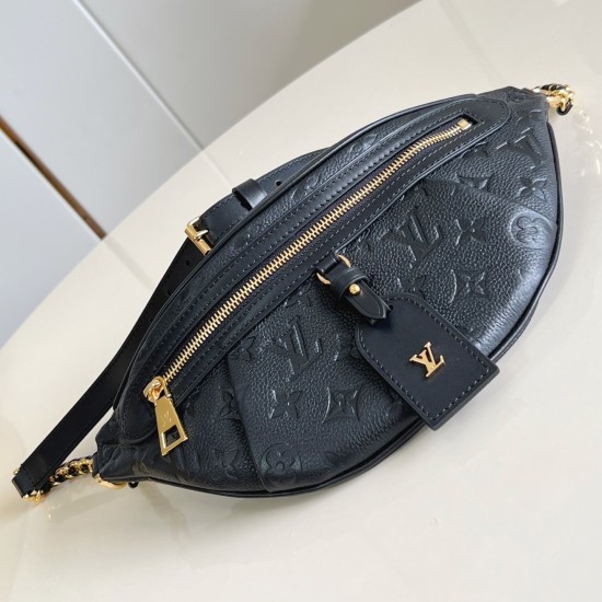 Replica L 13536 LFR#17227 Buddha Luxury Replica High Rise Pm Bumbag Black Cowhide Leather M14353 Uk - 13536 - Buddha Luxury