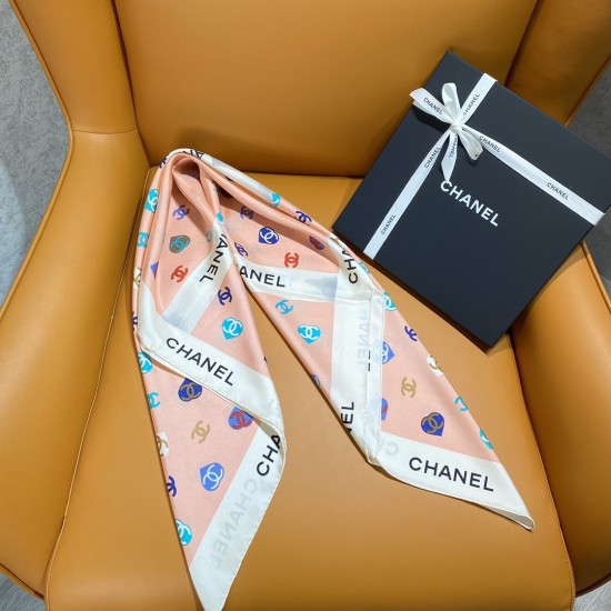 replica SQUARE 90 SILK SCARF IN PINK UK