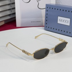 ROUND GOLD-TONE SUNGLASSES GG1802S - SG182 UK