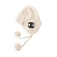 replica BEANIE WHITE WOOL CASHMERE UK