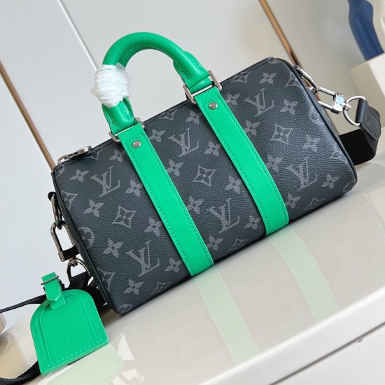 replica KEEPALL BANDOULIERE 25 BAG BAMBOO GREEN M25885 UK