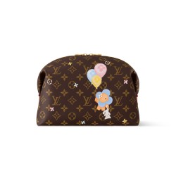COSMETIC POUCH GM BROWN MONOGRAM CANVAS M14891 UK