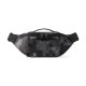 replica RUSH BUMBAG BLACK DAMOFLAGE BLACK COATED CANVAS M14920 UK