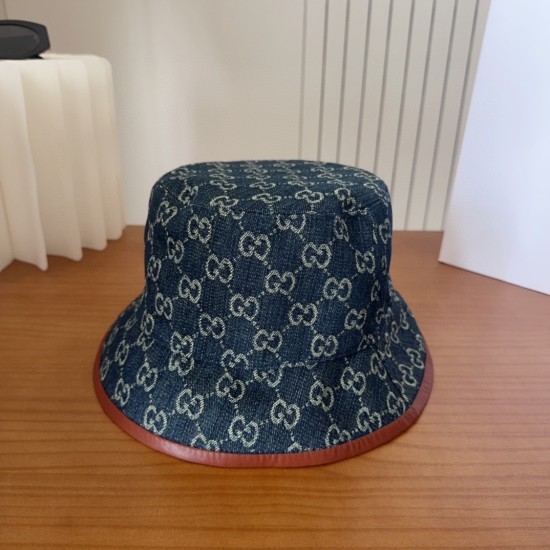 replica WASHED JACQUARD DENIM HAT UK