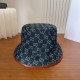 replica WASHED JACQUARD DENIM HAT UK