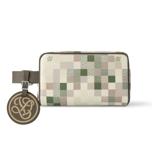 Replica L 15382 LFR#15094 Buddha Luxury Replica Locker Dopp Kit Khaki Damoflage Canvas N00112 Uk - 15382 - Buddha Luxury