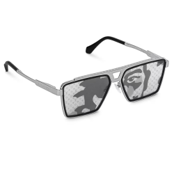 1.1 EVIDENCE METAL SQUARE SUNGLASSES Z2030U - SG45 UK