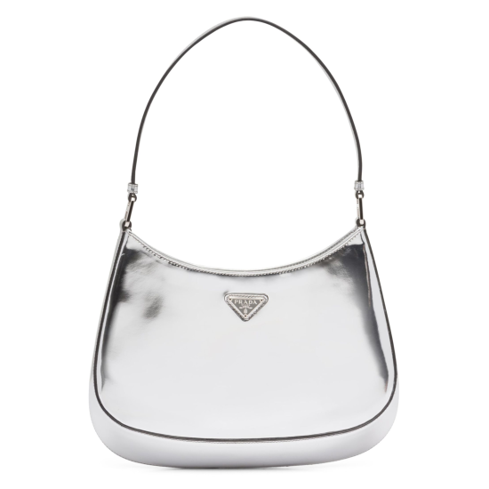 Replica Prada 14244 PFR#9460 Buddha Luxury Replica Metallic Leather Cleo Shoulder Bag Uk - 14244 - Buddha Luxury