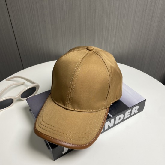 Replica Re-Nylon Logo Baseball Cap In Brown Uk - 12227 - Buddha Luxury