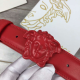 Replica MEDUSA HEAD LEATHER RED BELT - B50 UK replica MEDUSA HEAD LEATHER RED BELT - B50 UK