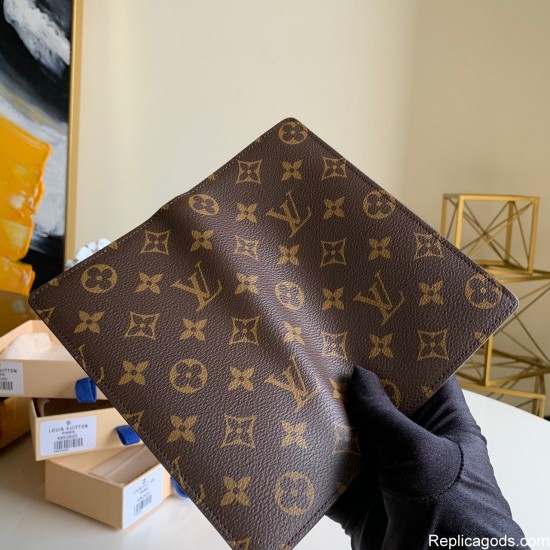 replica BRAZZA WALLET MONOGRAM CANVAS M66540 UK