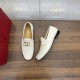 replica VLOGO SIGNATURE BUFFALO LOAFERS IN WHITE - VL194 UK
