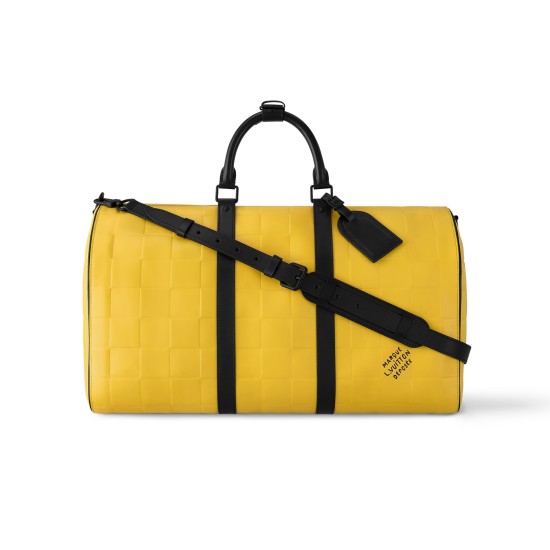 Replica KEEPALL BANDOULIERE 50 YELLOW DAMIER SCUBA CALFSKIN LEATHER M25019 UK replica KEEPALL BANDOULIERE 50 YELLOW DAMIER SCUBA CALFSKIN LEATHER M25019 UK