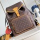 Replica Montsouris Backpack Brown Monogram Dust Canvas M11540 Uk - 15452 - Buddha Luxury
