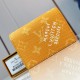 replica ENVELOPE BUSINESS CARD HOLDER IN YELLOW M12664 UK