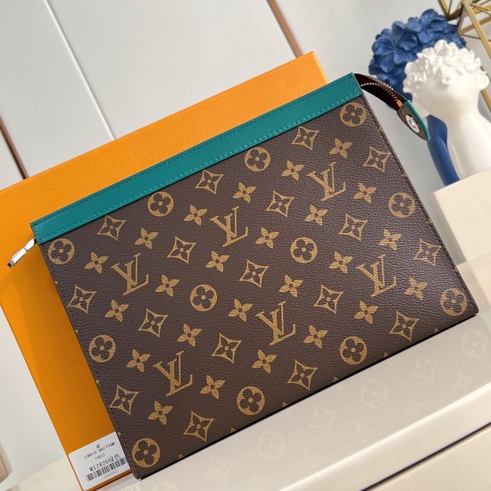 Replica L Men Clutch and pouch Pochette Voyage Mm Borneo Green M12816 Uk Replica L Men Clutch and pouch Pochette Voyage Mm Borneo Green M12816 Uk