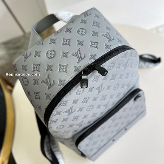 Replica Racer Backpack Anthracite Gray Monogram Shadow Calf Leather Uk - 15791 - Buddha Luxury