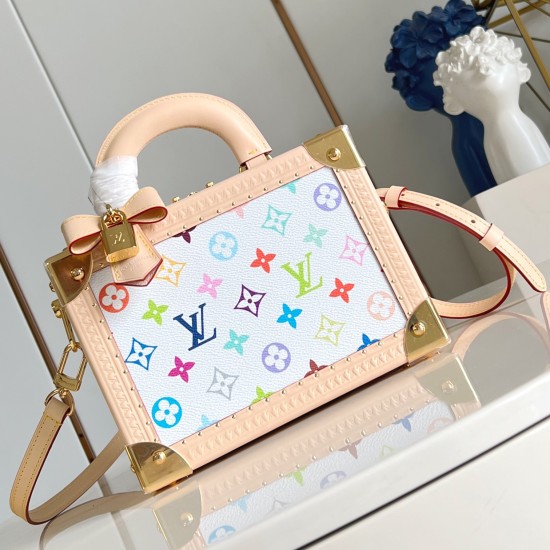 Replica Takashi Murakami Petite Valise Multicoloured Monogram Canvas M13125 Uk - 13641 - Buddha Luxury