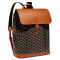 replica ALPIN MM BACKPACK BLACK/TAN UK