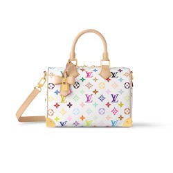 Takashi Murakami Speedy Bandouliere 25 Multicolored Monogram Canvas M13085 Uk
