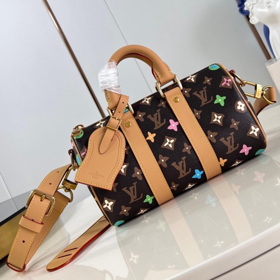 Replica Keepall Bandouliere 25 Chocolate Monogram Craggy Canvas M24849 Uk - 15581 - Buddha Luxury