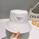 replica RE-NYLON BUCKET HAT IN WHITE UK
