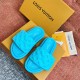 replica POOL PILLOW COMFORT SLIDES IN BLUE - LVS63 UK