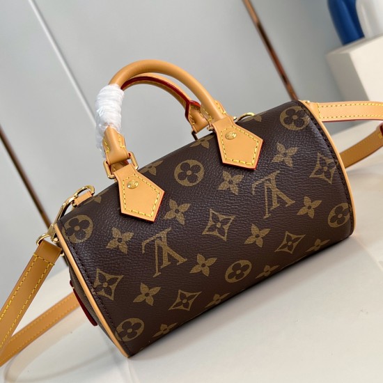 Replica L 13665 LFR#15081 Buddha Luxury Replica Nano Speedy Dating Bag Brown Monogram Canvas M13226 Uk - 13665 - Buddha Luxury