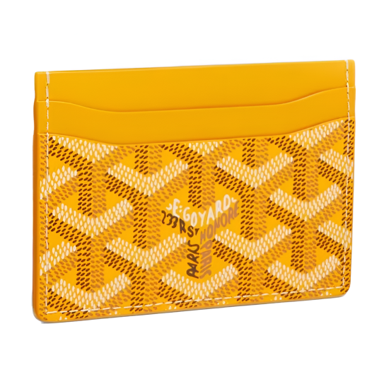 replica SAINT-SULPICE CARD WALLET YELLOW UK