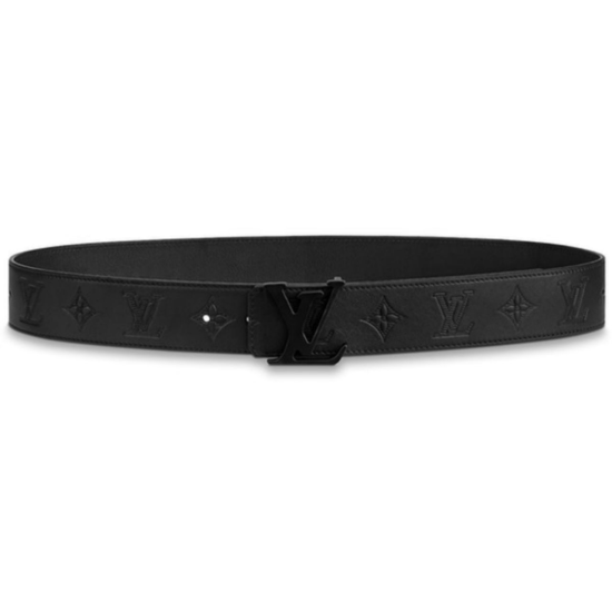 replica SHAPE BELT MONOGRAM SHADOW 40 MM BLACK - B137 UK