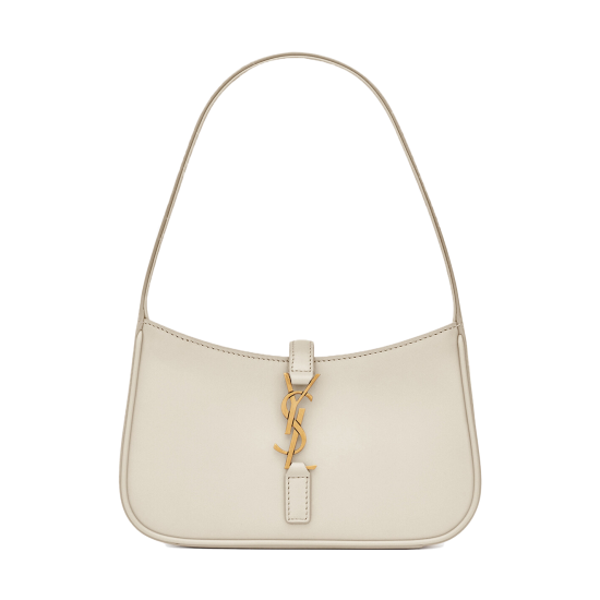 Replica Ysl 12088 YFR#10499 Buddha Luxury Replica Mini Le 5 A 7 In Smooth Leather Bag White Uk - 12088 - Buddha Luxury