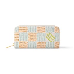 Zippy Vertical Wallet White Damier Coated Canvas N40675 Uk