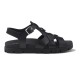replica CRISSCROSS RUBBER SANDALS IN BLACK - PDS27 UK