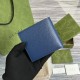 Replica GG MARMONT LEATHER BI-FOLD WALLET BLUE UK replica GG MARMONT LEATHER BI-FOLD WALLET BLUE UK